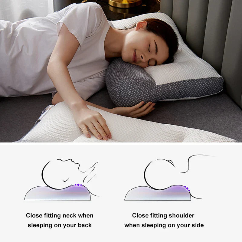 Super Ergonomic Pillow Orthopedic All Sleeping Positions Cervical