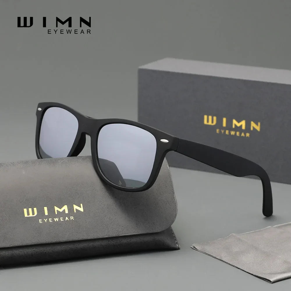 Genuine WIMN New Sports Polarized Men‘s Sunglasses Male Sun Glasses For Men Fishing Driving Glasses UV400 Unisex