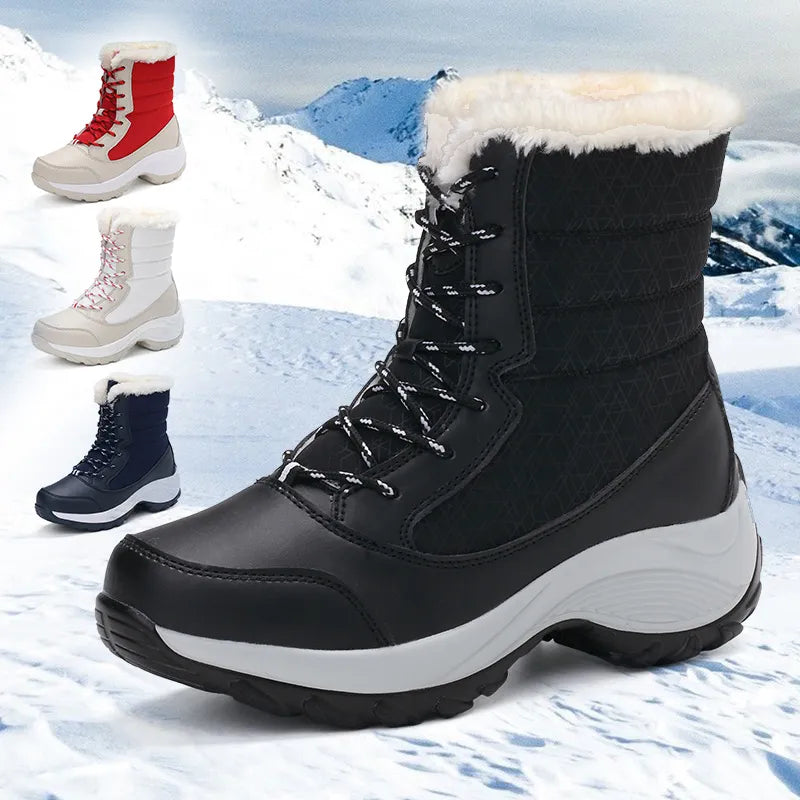 Ankel Boots for Women Winter Outdoor Warm Snow