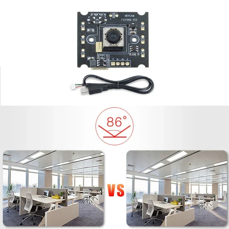 2MP High Speed USB Camera Module for Computer