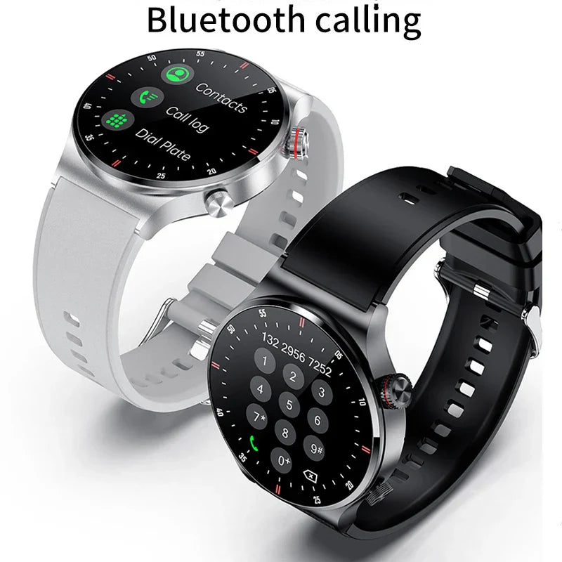 GPS NFC ECG+PPG Smart Watch Men Bluetooth Call