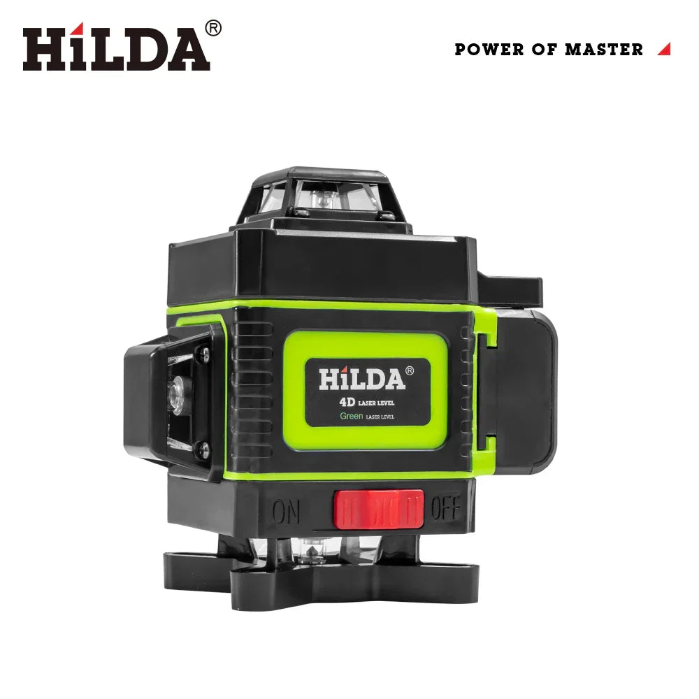 Hilda Laser Level 16 Lines 4D Self-Leveling 360