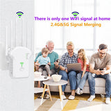 1200Mbps WiFi Repeater Wireless WiFi Signal Repeater Extender