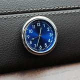 Car Dashboard Clock Mini Quartz Watch Automotive Electronic Clocks Small Analog Dashboard Ornament Auto Interior Accessories