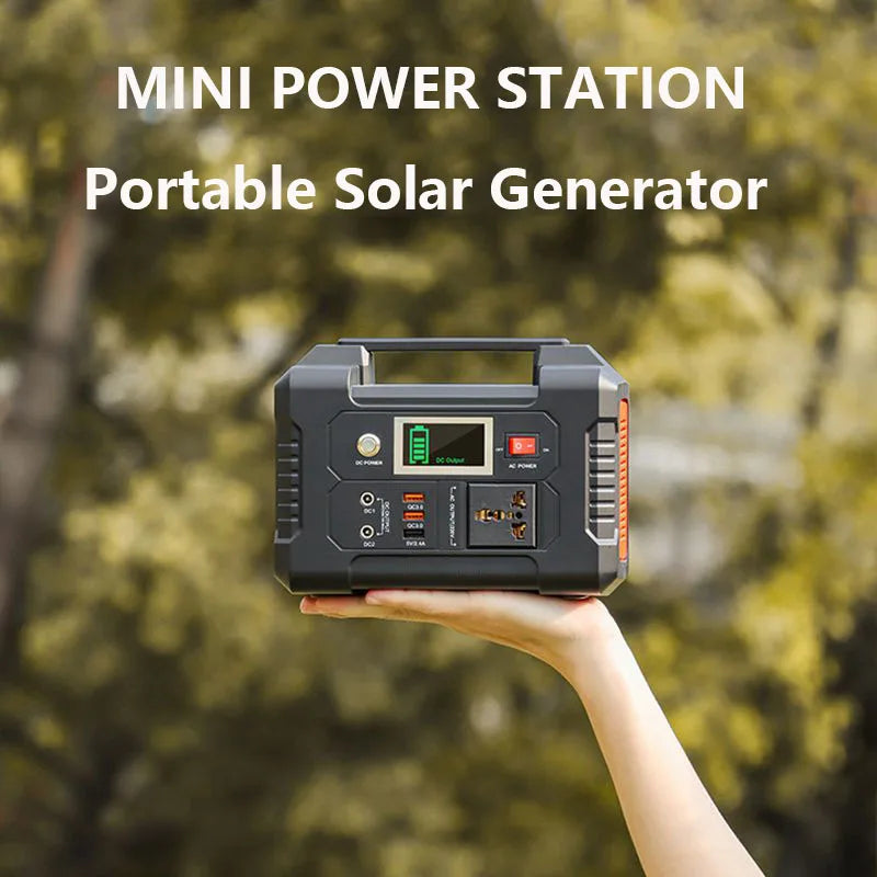 200W Solar Generator Solar Battery Charger 220V 110V