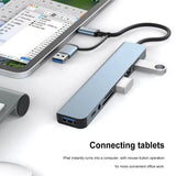 8 Ports USB3.0 Type C Hub OTG Adapter