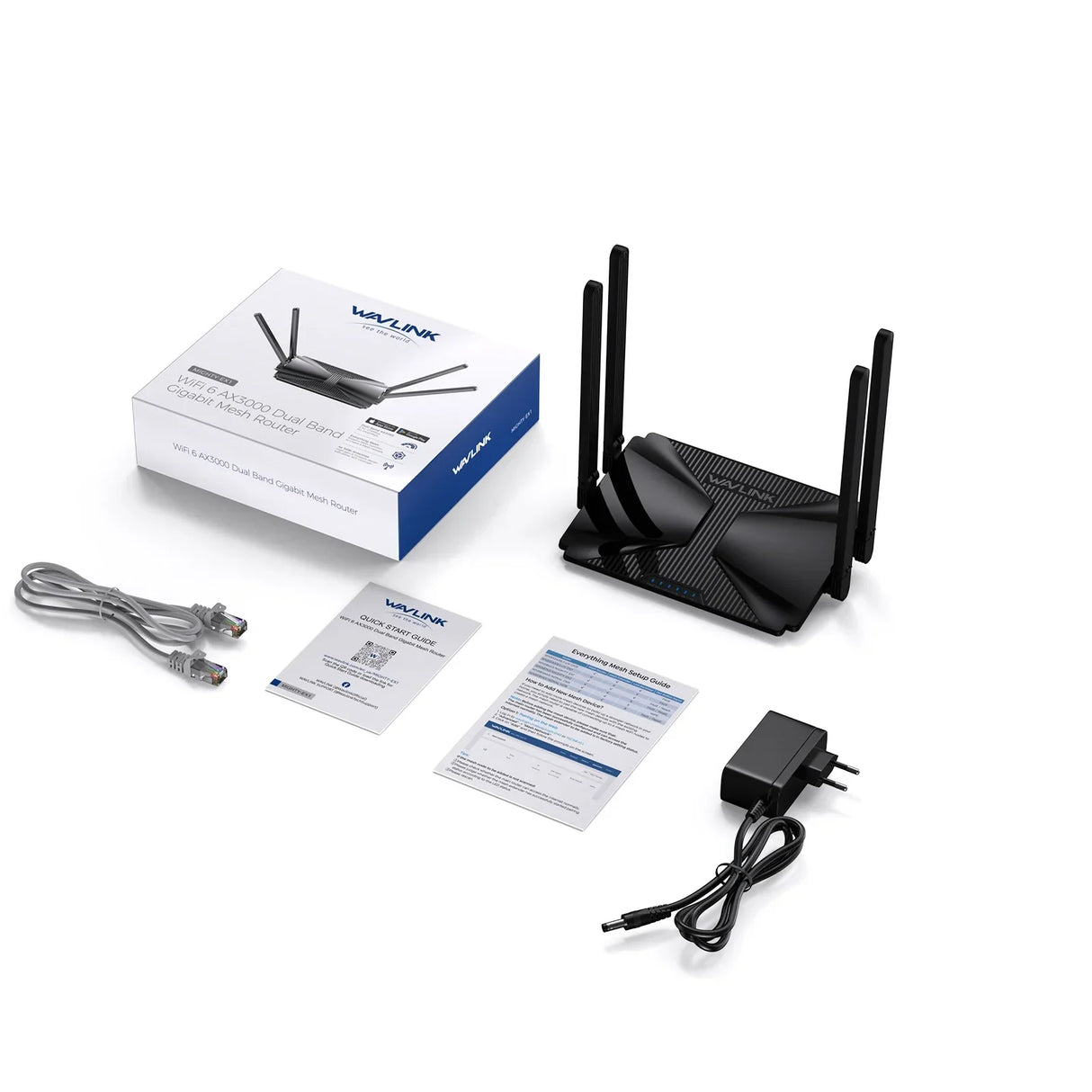 WAVLINK High Power AX1800/AX3000 WiFi6 Outdoor/Indoor Mesh/Router/Repeater Dual