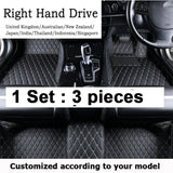 Custom Made Leather Car Floor Mats For Toyota