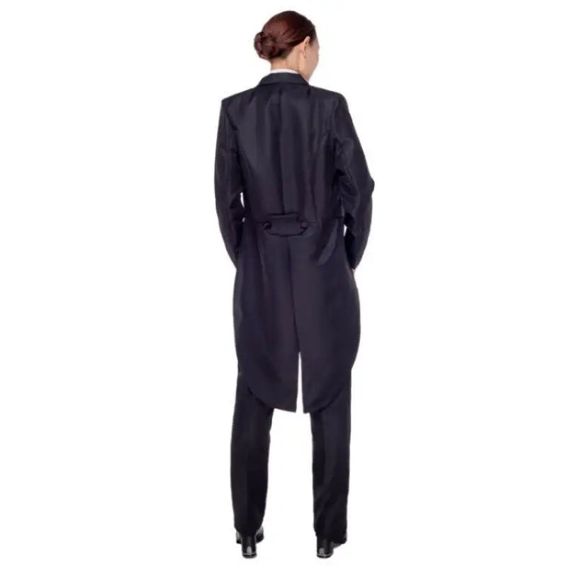 Men's Tuxedo Suits Set Classic Formal Tailcoat Tuxedo