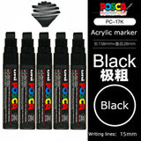 Uni Marker Pen, PC-3M Acrylic posca marcadores permanent