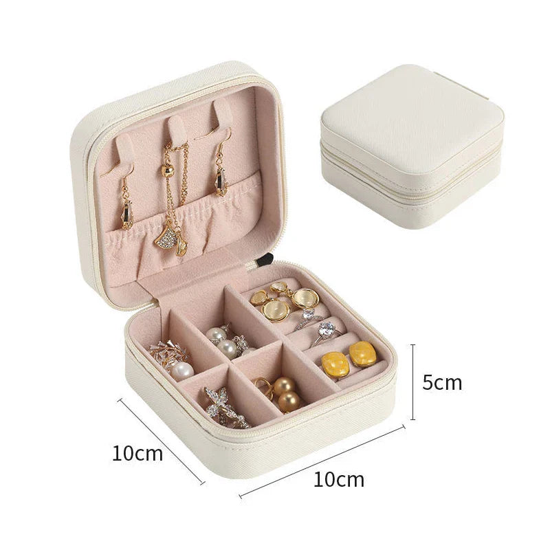 Portable Jewelry Box Jewelry Organizer Display Travel Jewelry