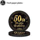 Men Women Birthday Disposable Tableware Party Decor 30