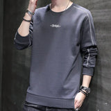 New Autumn Fashion Trend Solid Color Round Neck