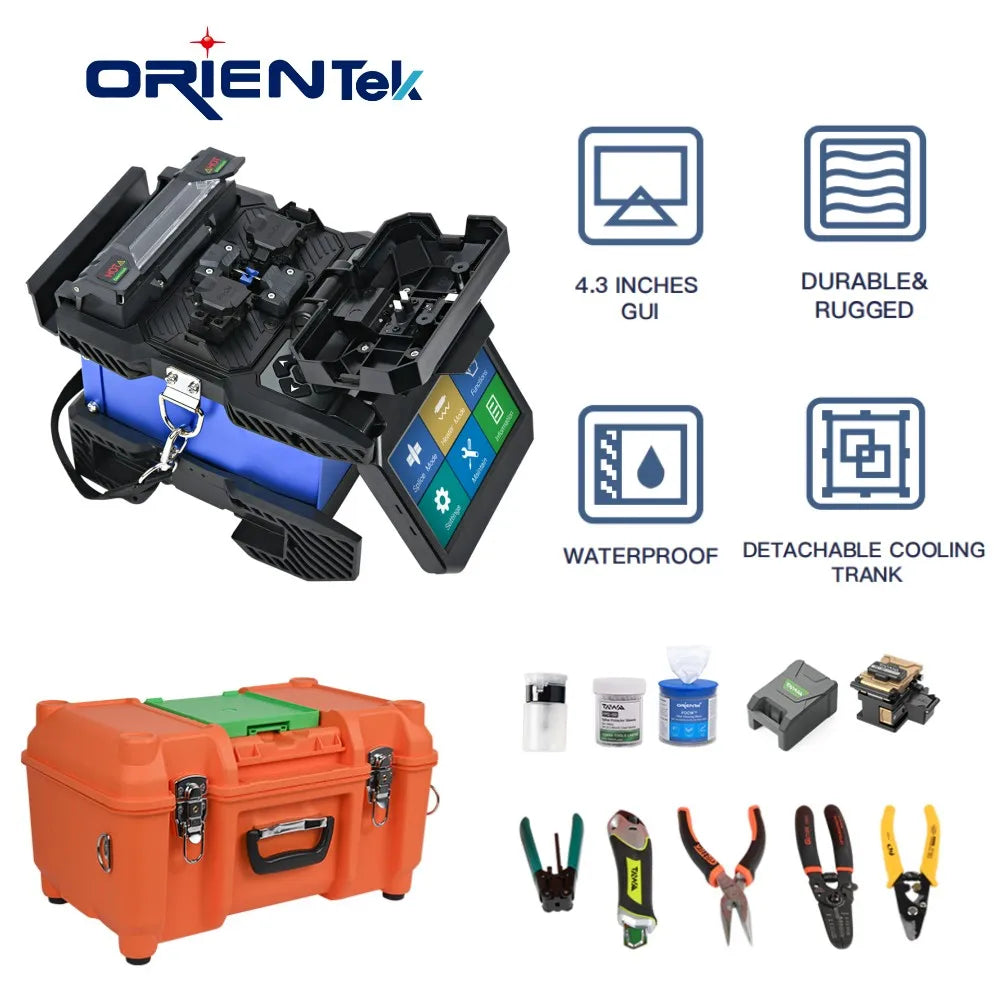 Kit FTTH Fibra Equipement DeFibre Optique Orientek T45