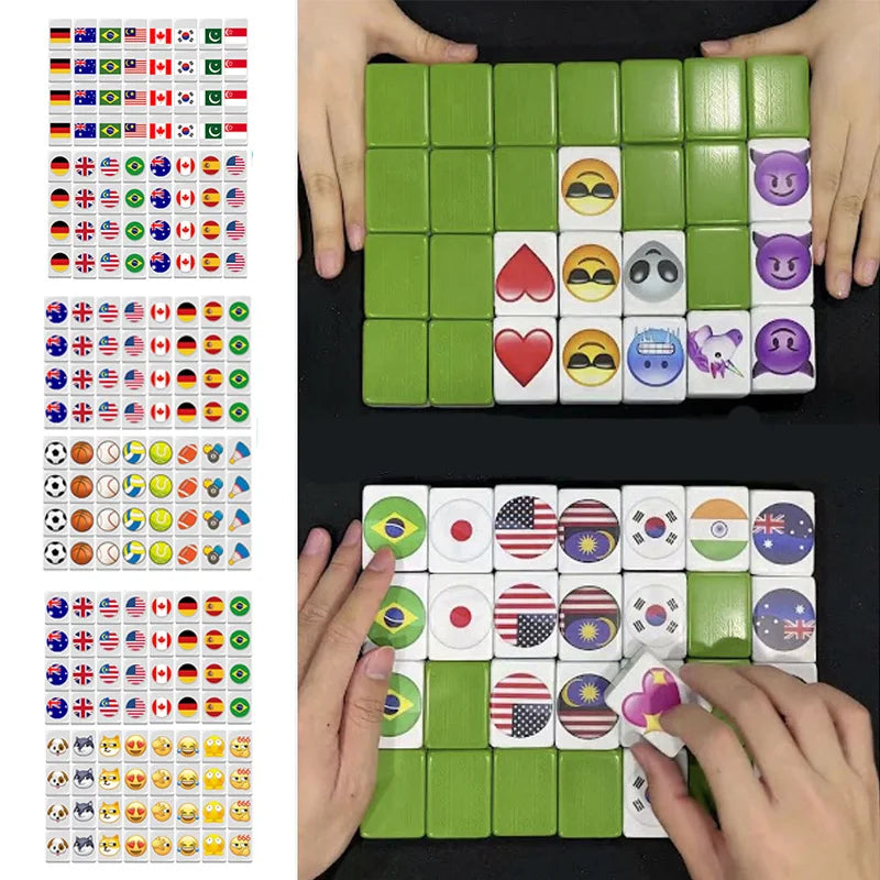 64 Blocks Mahjong Tile Game