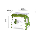 Wholesale of plastic folding small stools, portable thickened