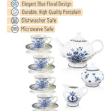 Porcelain Tea Set Creamer and Sugar Set Teacup