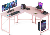 L Shaped Gaming Desk, 51 Inch Computer Desk