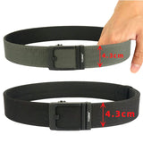 Width 4.3cm Tactical Canvas Belt Outdoor Sports Training