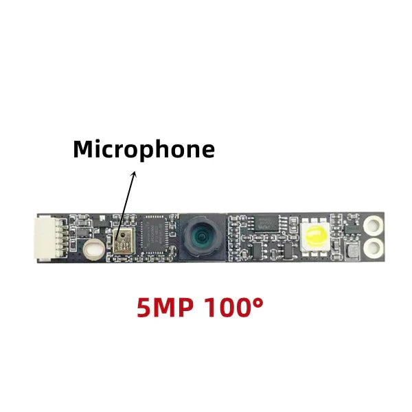 5MP USB Camera Module Wide Angle Lens Face