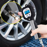 Car Tire Pressure Gauge Air Inflator US/EU Vehicle