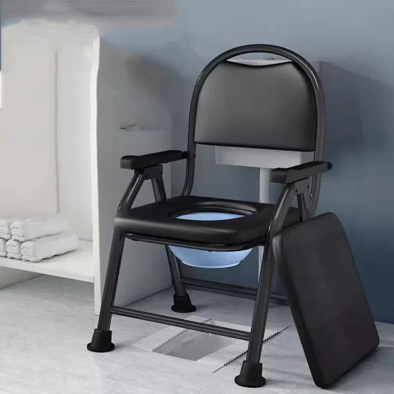 Disabled Stackable Bathroom Chair Space Saving Squatty Potty