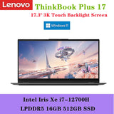 2022 New ThinkBook Plus 17 Laptop i7-12700H Intel