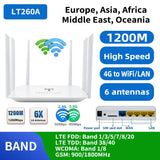 Benton CAT6 VPN Modem 4G WIFI Router LT260A