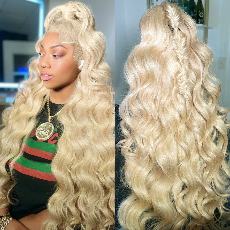 613 Hd Lace Frontal Wig 13x6 13x4 Blonde