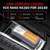 VXDIAG VCX NANO NX300 for Volvo 2014D Car