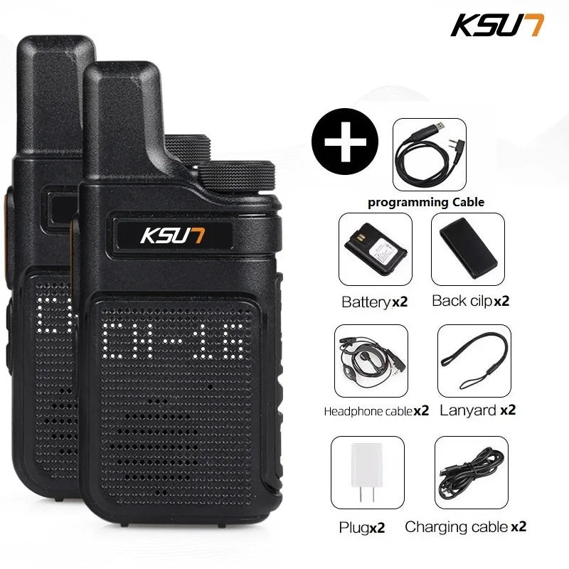 Walkie Talkie Portable Mini Communication Radio Profesional PMR