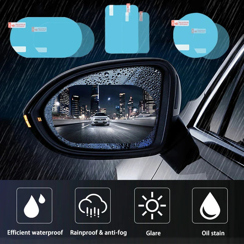 2PCSSet Car Rearview Mirror Window Anti Fog Clear