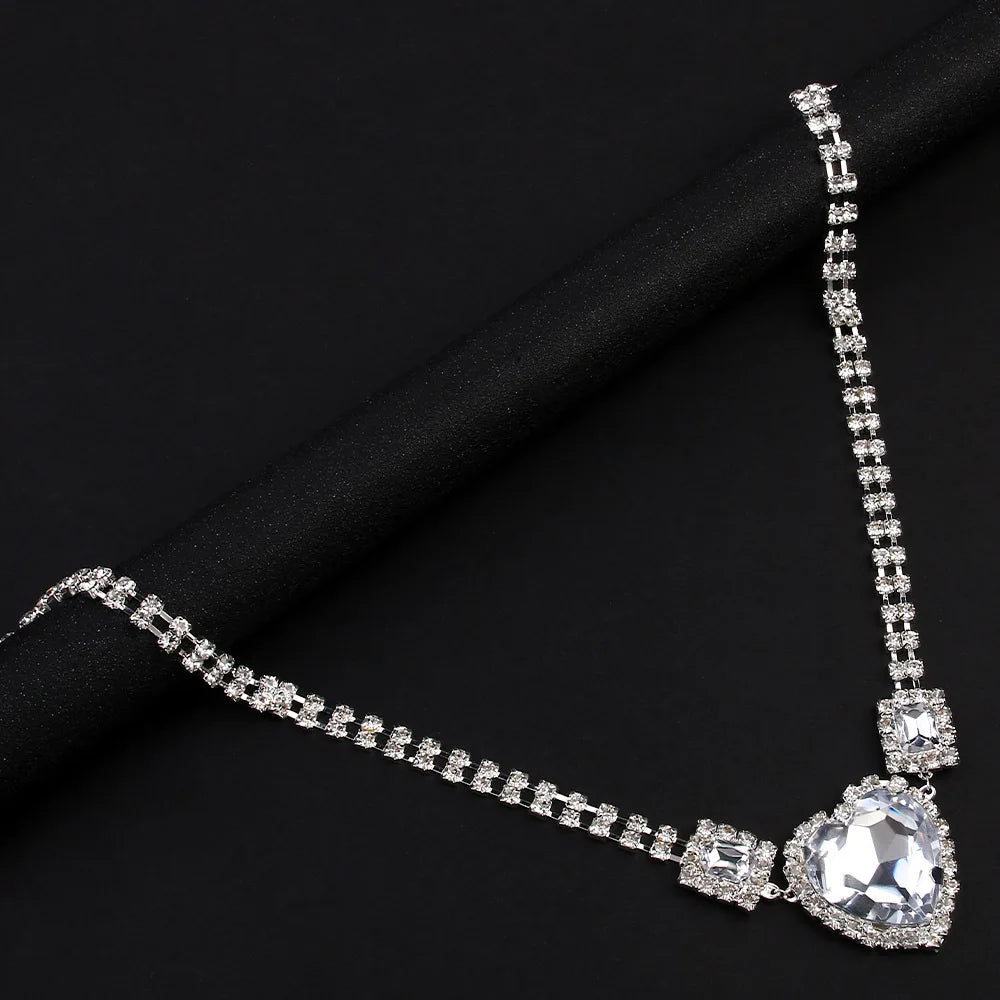 Stonefans Love Heart Waist Chain Jewelry Y2k Belt
