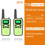 2/4/6 PCS ABBREE Walkie Talkie PMR/FRS UHF Mini
