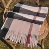 2024 Pamwallymensa Women's Scarf Winter Luxury Brand Tippet