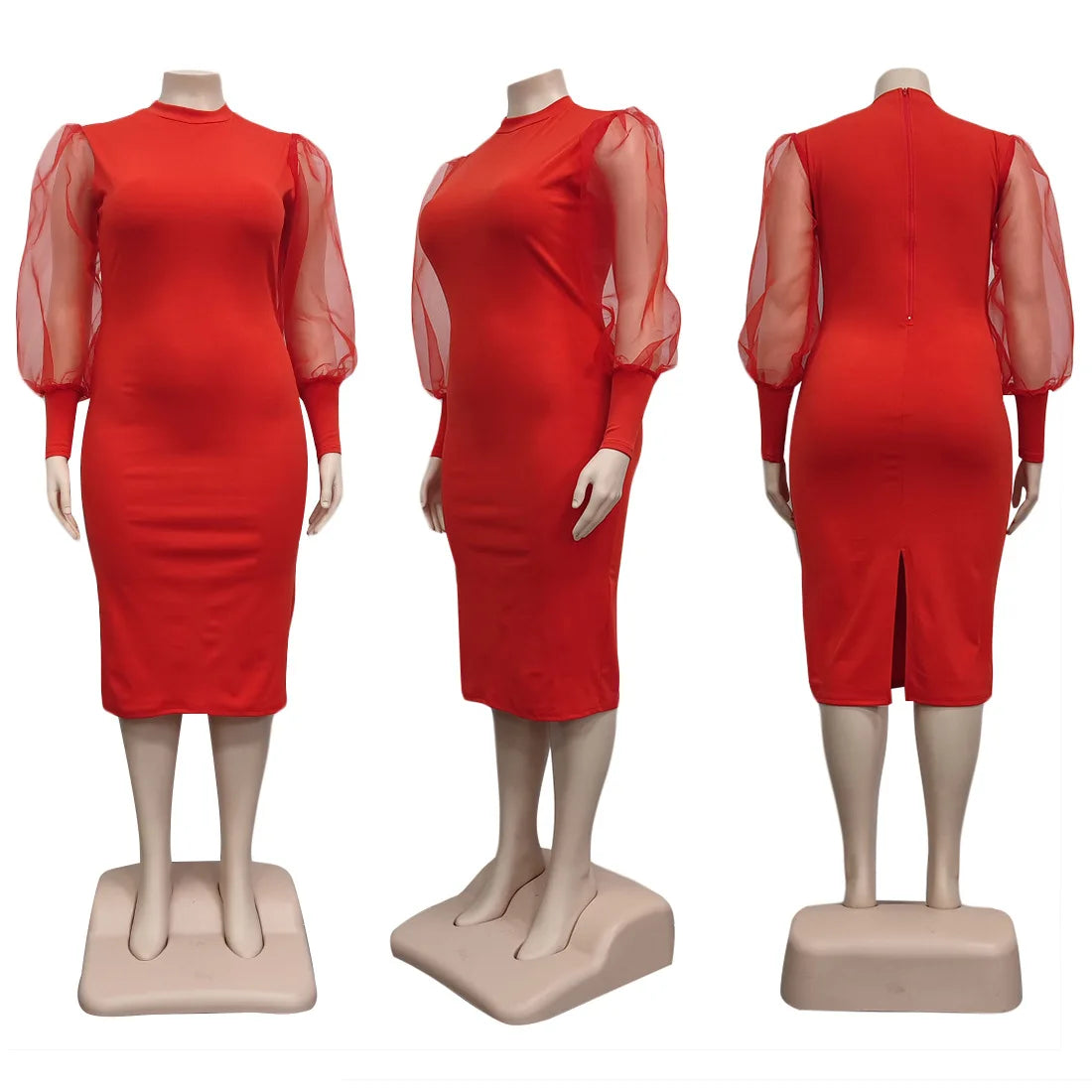 Plus Size Long Sleeve O Neck Sprint Autumn