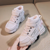 Winter Children's Boots Boys Plus Cashmere Thicken Warm