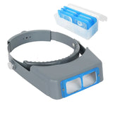 1.5X2X2.5X3.5X Professional Head Wearing Magnifier Optivisor Eye Loupe
