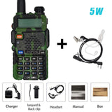 BAOFENG Original UV-5R Camouflage Walkie Talkie BF-UV5R Portable