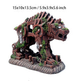 Creative Landscaping Car Robot Dog Transformers Theme Fish