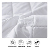 Waterproof Throw Mattress Cover Bed Fitted Sheet Mattress