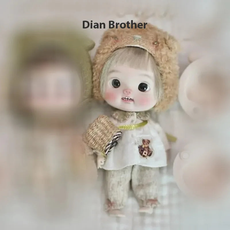 DianDi Dianmei Happy Smile Grievance Expression Head BJD