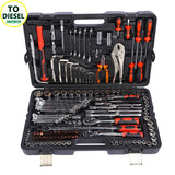 150PCS Car Repair Tool Set CRIN Injector Disassemble