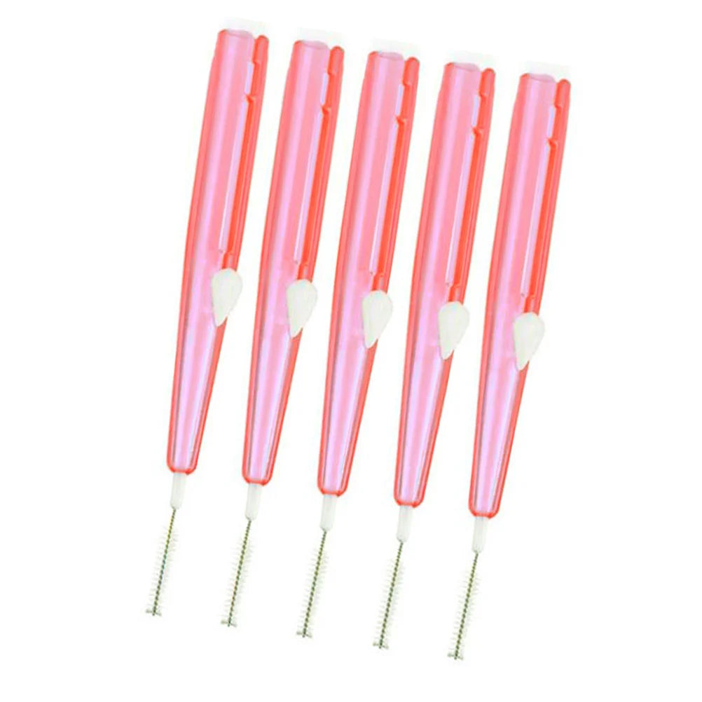 60 PCS Safely Toothpick Brush Oral Care Tool