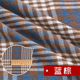 Yarn Dyed Soft Thickening Grinding Wool Plaid Fabric