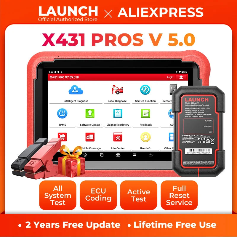 LAUNCH X431 PROS V 5.0 Diagnostic Tools OBD2