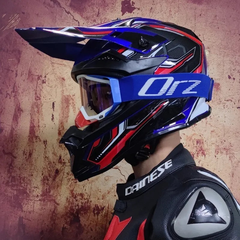 Off-road Motorcycle Helmet Bicycle Downhill AM DH Mountain Bike Capacete Cross Casco Motocross