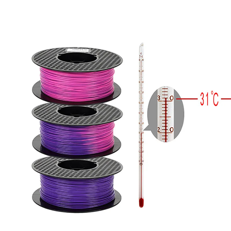 1.75mm PLA 3D Printer Filament Color Change with