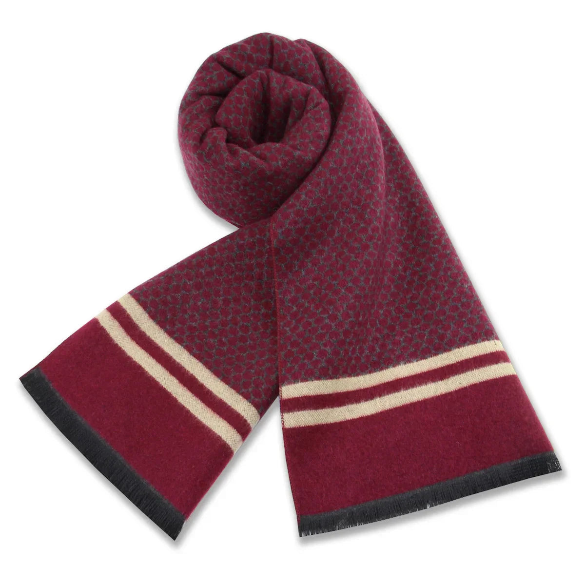 New Luxury Cashmere Wool Men Scarves,Warm Winter Man