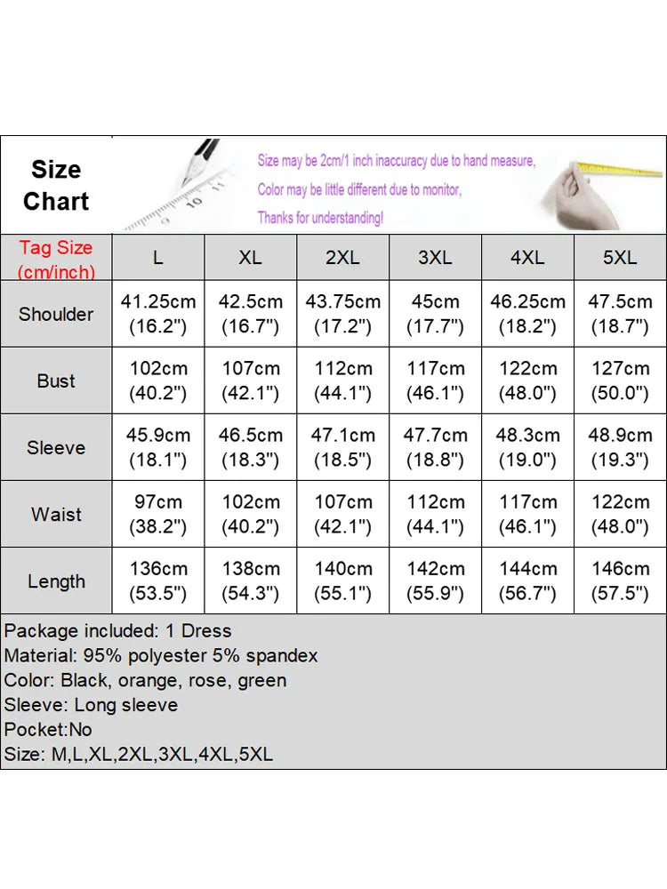 Plus Size 5XL VONDA Bohemian Women Printed Maxi